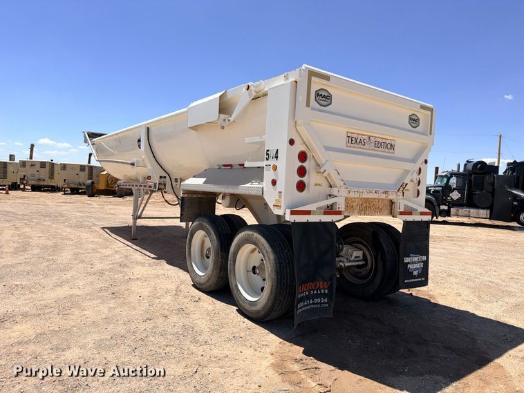 image for item ED5485 2017 Mac end dump trailer
