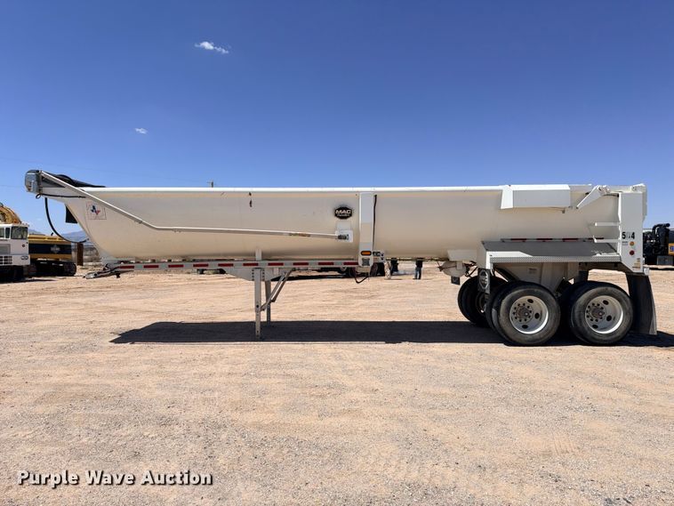 image for item ED5485 2017 Mac end dump trailer