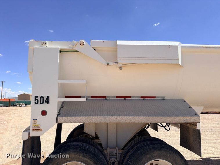image for item ED5485 2017 Mac end dump trailer