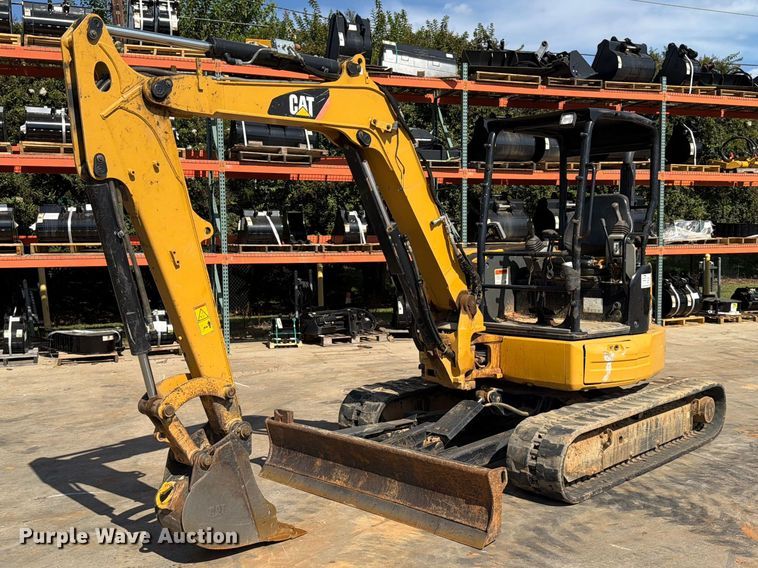 image for item EF1404 2019 Caterpillar 305E2 CR mini excavator