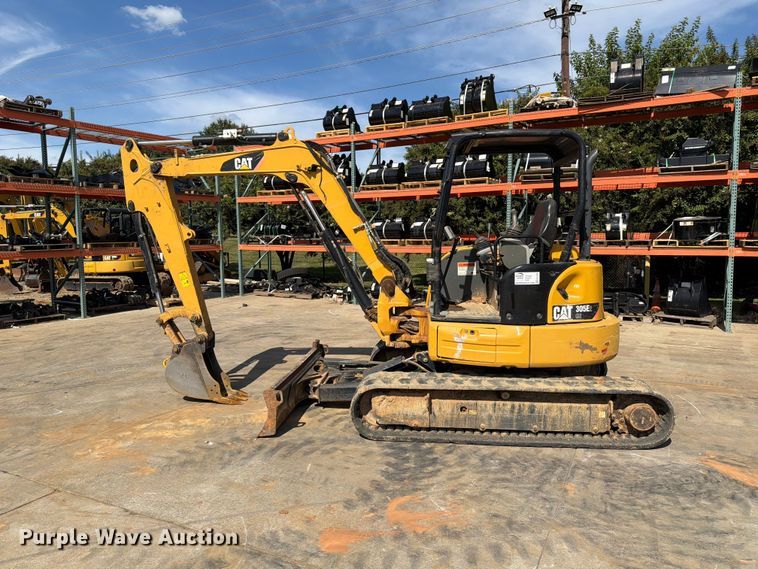image for item EF1404 2019 Caterpillar 305E2 CR mini excavator