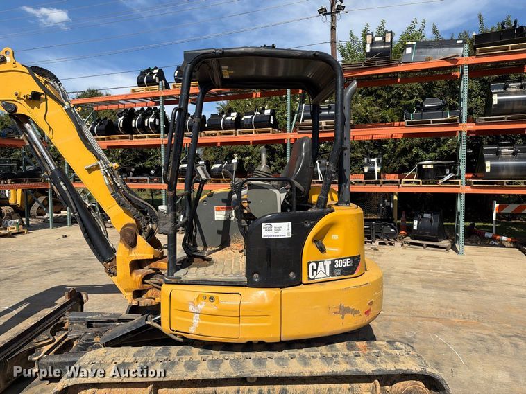 image for item EF1404 2019 Caterpillar 305E2 CR mini excavator