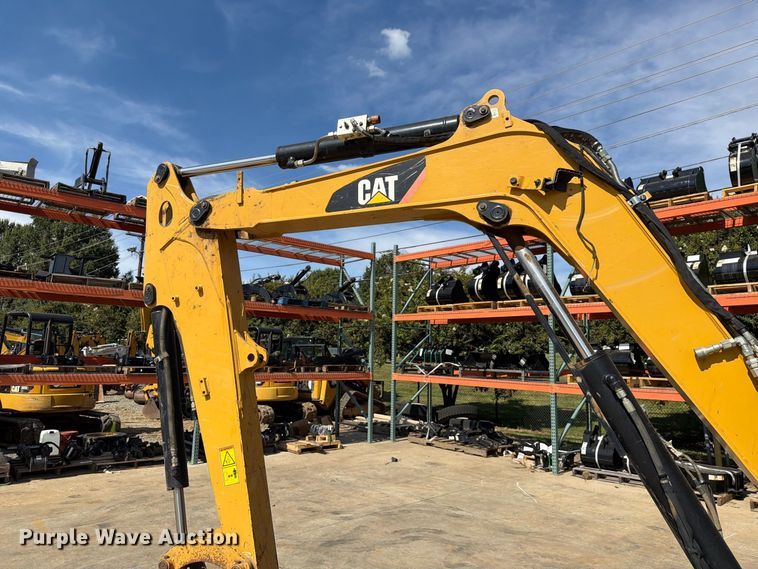 image for item EF1404 2019 Caterpillar 305E2 CR mini excavator