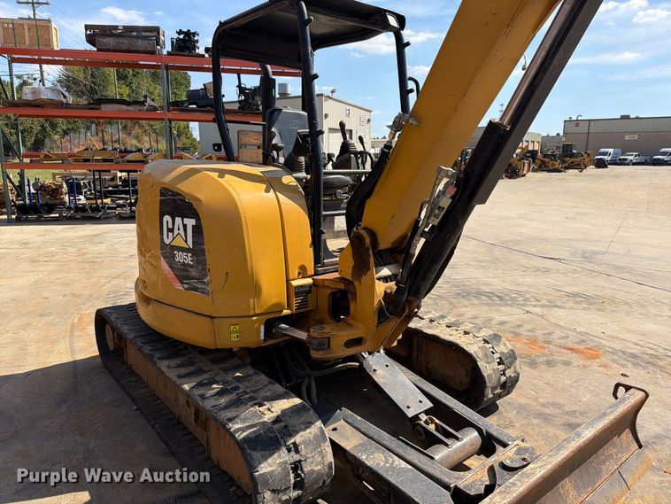 image for item EF1404 2019 Caterpillar 305E2 CR mini excavator