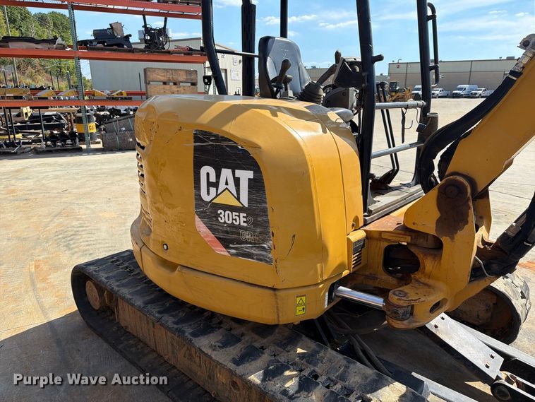 image for item EF1404 2019 Caterpillar 305E2 CR mini excavator
