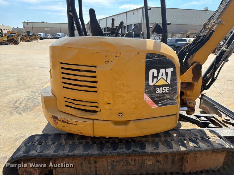 image for item EF1404 2019 Caterpillar 305E2 CR mini excavator
