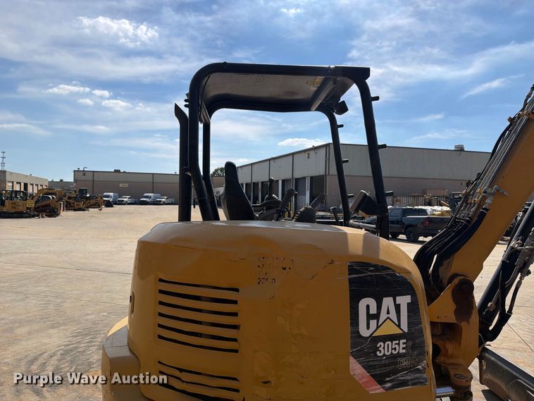 image for item EF1404 2019 Caterpillar 305E2 CR mini excavator