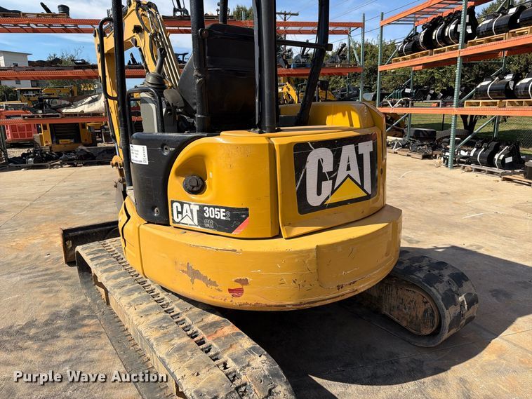 image for item EF1404 2019 Caterpillar 305E2 CR mini excavator