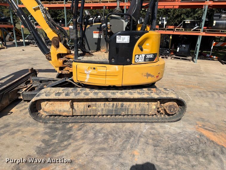 image for item EF1404 2019 Caterpillar 305E2 CR mini excavator
