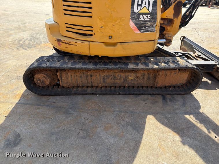 image for item EF1404 2019 Caterpillar 305E2 CR mini excavator