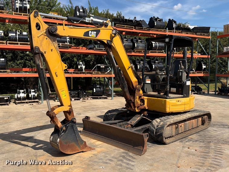 image for item EF1405 2019 Caterpillar 305E2 CR mini excavator
