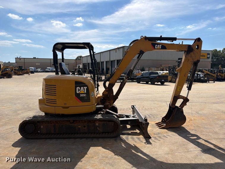 image for item EF1405 2019 Caterpillar 305E2 CR mini excavator