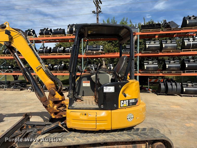 image for item EF1405 2019 Caterpillar 305E2 CR mini excavator