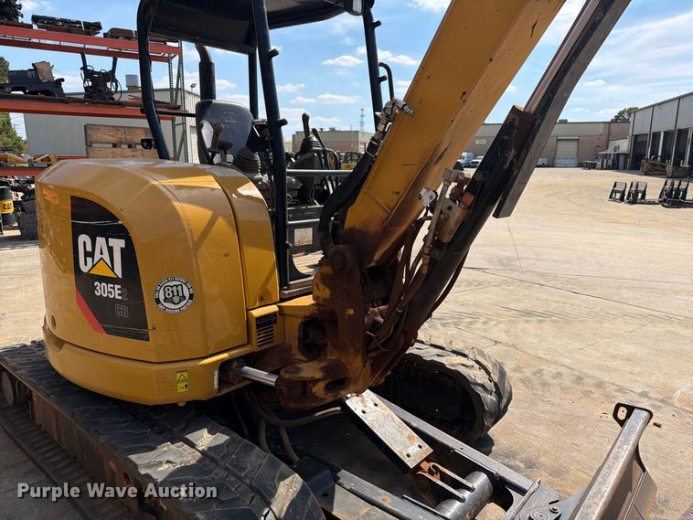 image for item EF1405 2019 Caterpillar 305E2 CR mini excavator