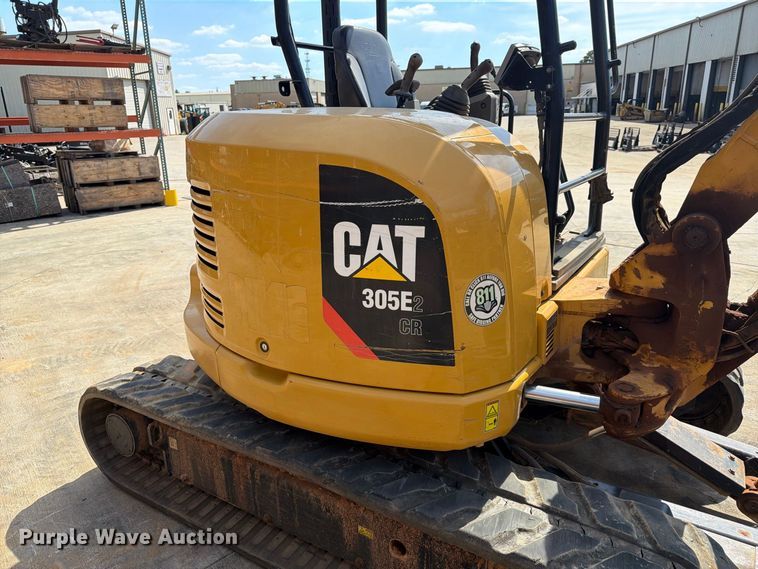 image for item EF1405 2019 Caterpillar 305E2 CR mini excavator