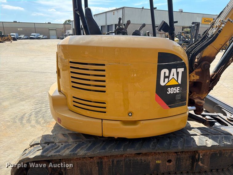 image for item EF1405 2019 Caterpillar 305E2 CR mini excavator