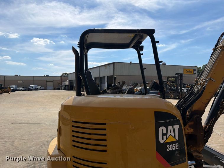 image for item EF1405 2019 Caterpillar 305E2 CR mini excavator
