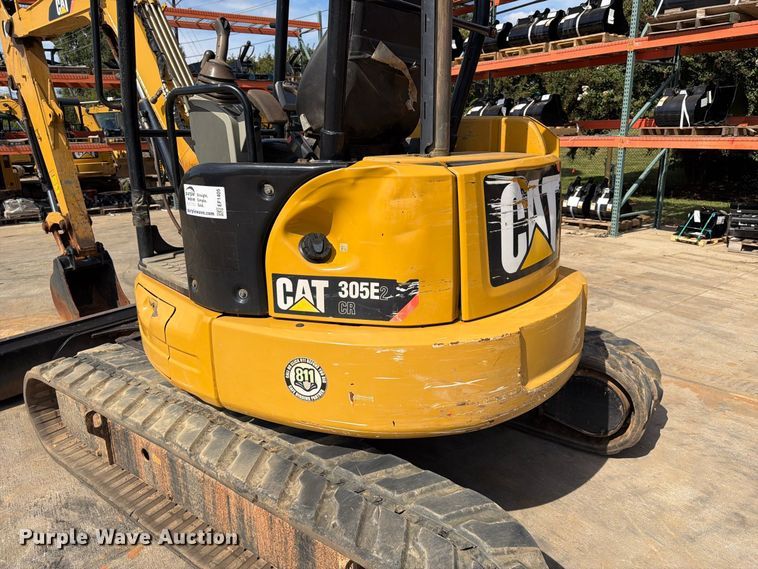 image for item EF1405 2019 Caterpillar 305E2 CR mini excavator