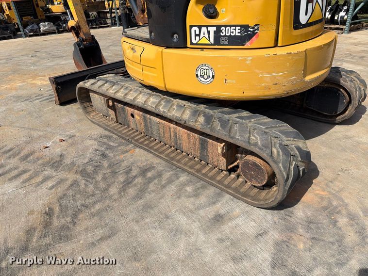 image for item EF1405 2019 Caterpillar 305E2 CR mini excavator