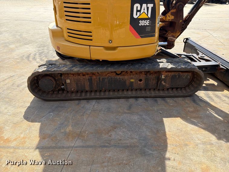 image for item EF1405 2019 Caterpillar 305E2 CR mini excavator
