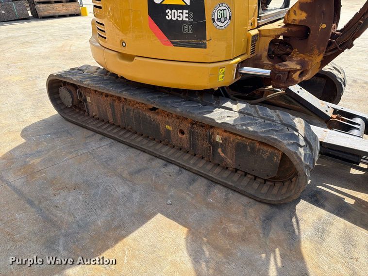 image for item EF1405 2019 Caterpillar 305E2 CR mini excavator