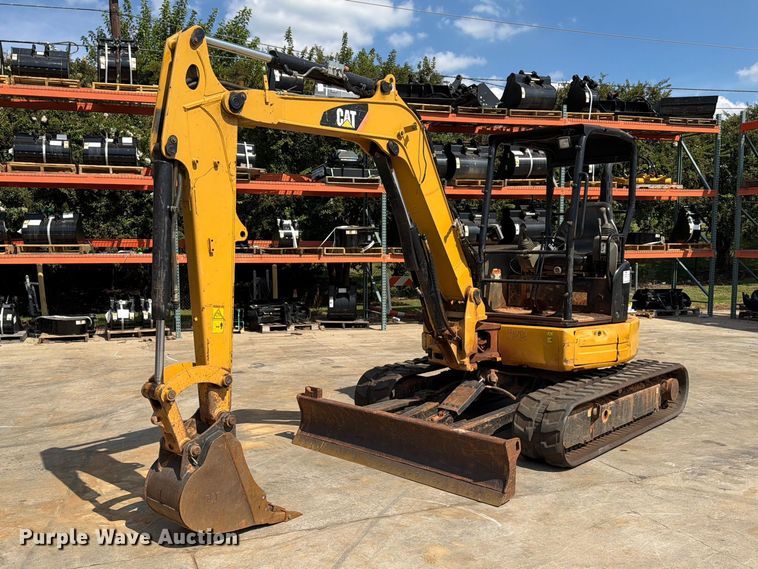 image for item EF1406 2019 Caterpillar 305E2 CR mini excavator