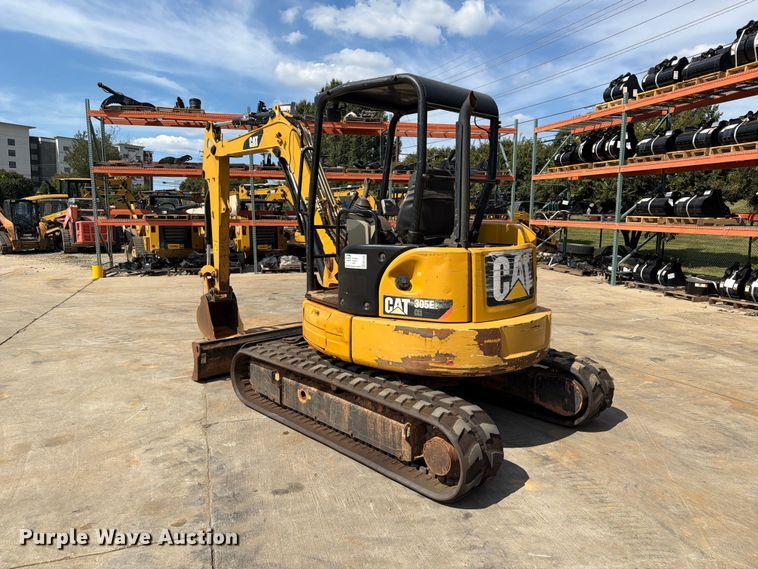 image for item EF1406 2019 Caterpillar 305E2 CR mini excavator