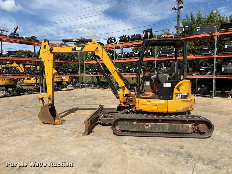 image for item EF1406 2019 Caterpillar 305E2 CR mini excavator