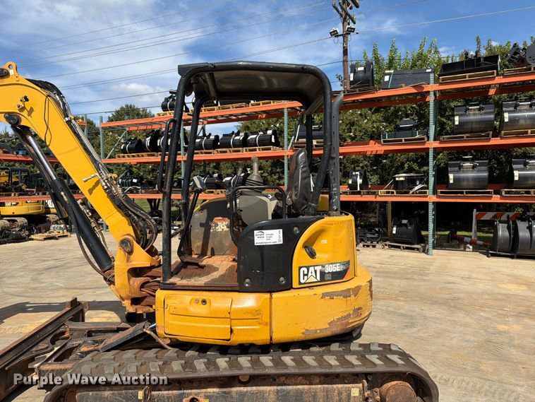 image for item EF1406 2019 Caterpillar 305E2 CR mini excavator