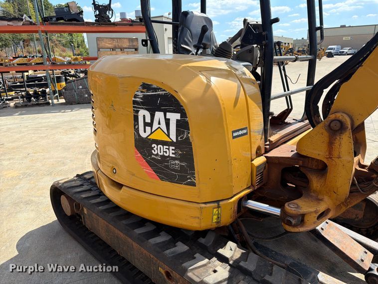 image for item EF1406 2019 Caterpillar 305E2 CR mini excavator
