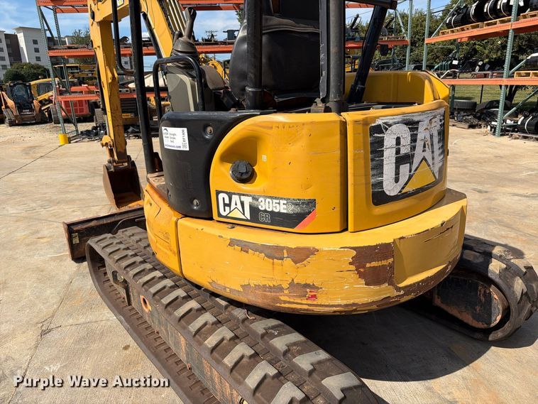 image for item EF1406 2019 Caterpillar 305E2 CR mini excavator