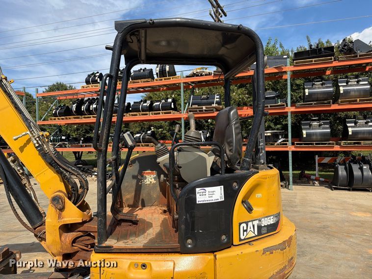 image for item EF1406 2019 Caterpillar 305E2 CR mini excavator