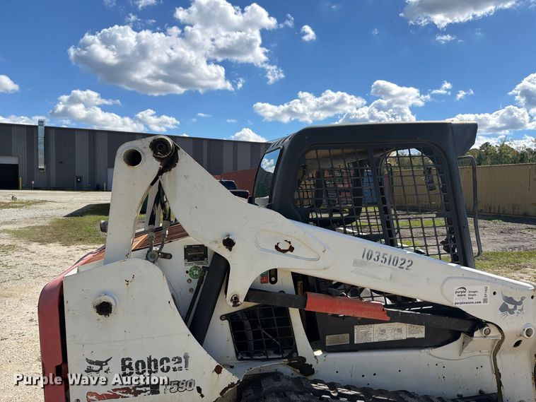 image for item EF1422 2015 Bobcat T590 tracked skid steer loader