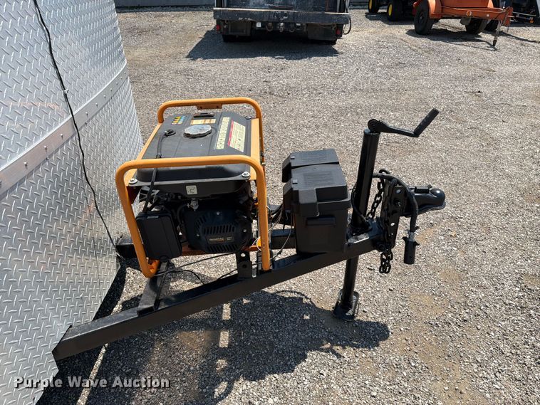 image for item EG9281 1998 Pace American F610SA fiber optic splicing trailer