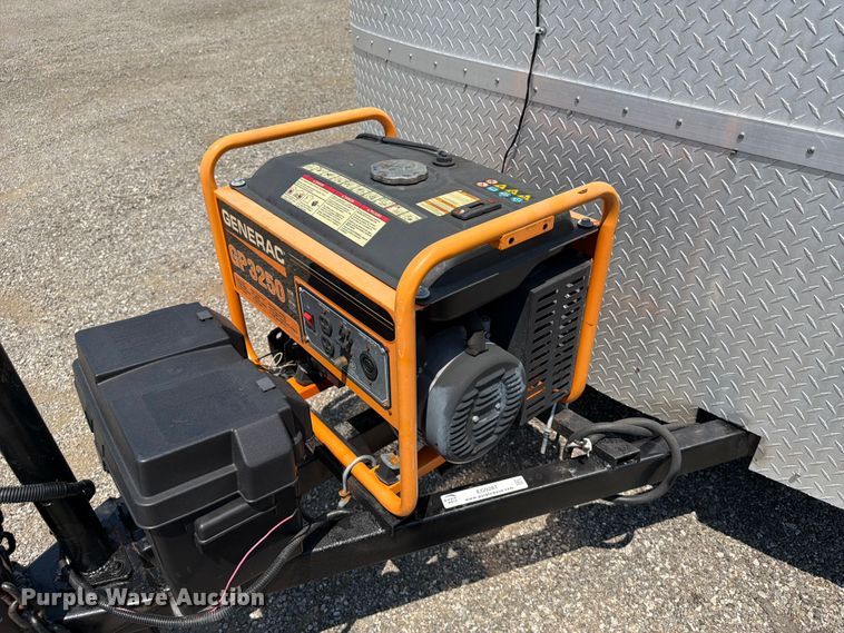 image for item EG9281 1998 Pace American F610SA fiber optic splicing trailer