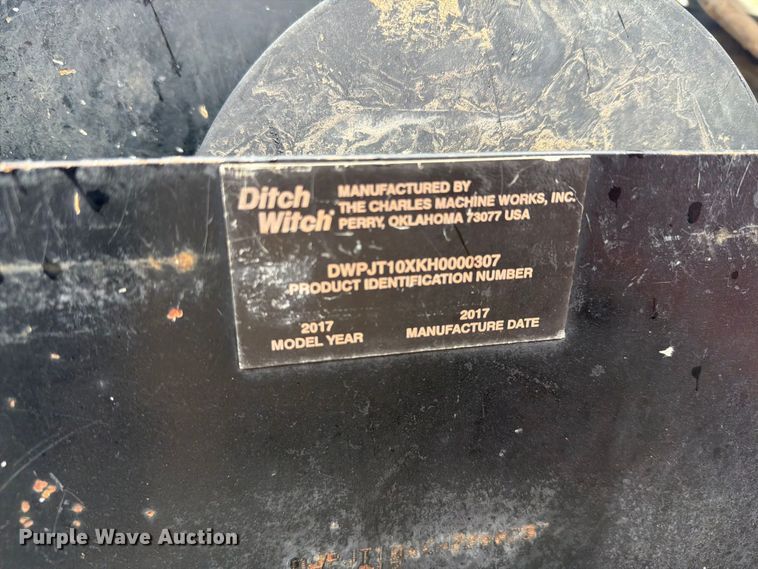 image for item EI7757 2017 Ditch Witch JT10 directional boring unit