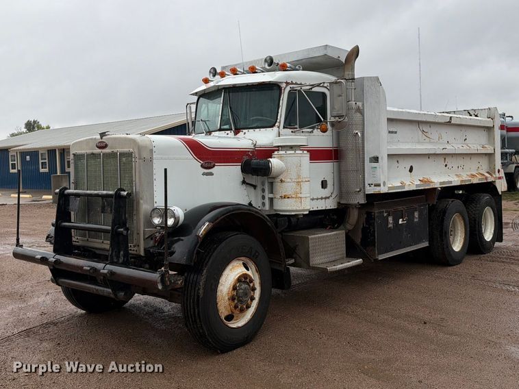 image for item EI7762 1980 Peterbilt 359 dump truck