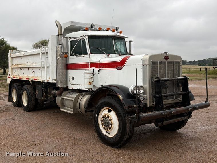 image for item EI7762 1980 Peterbilt 359 dump truck