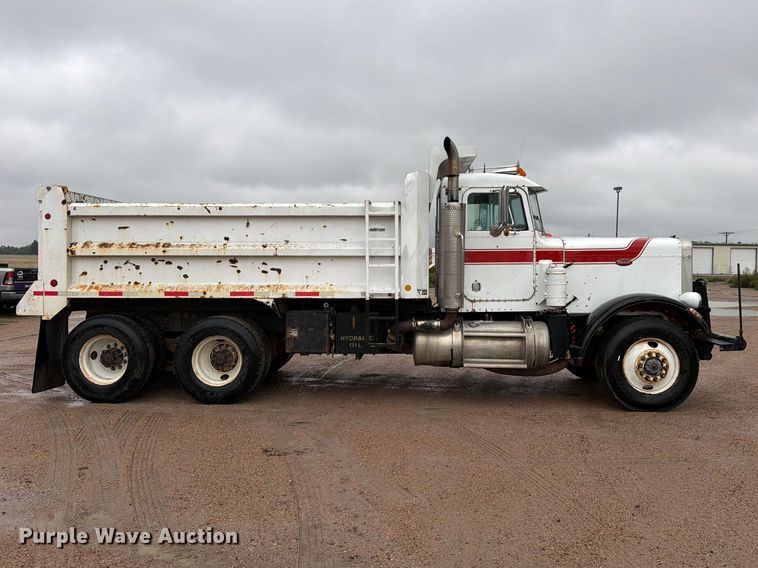 image for item EI7762 1980 Peterbilt 359 dump truck