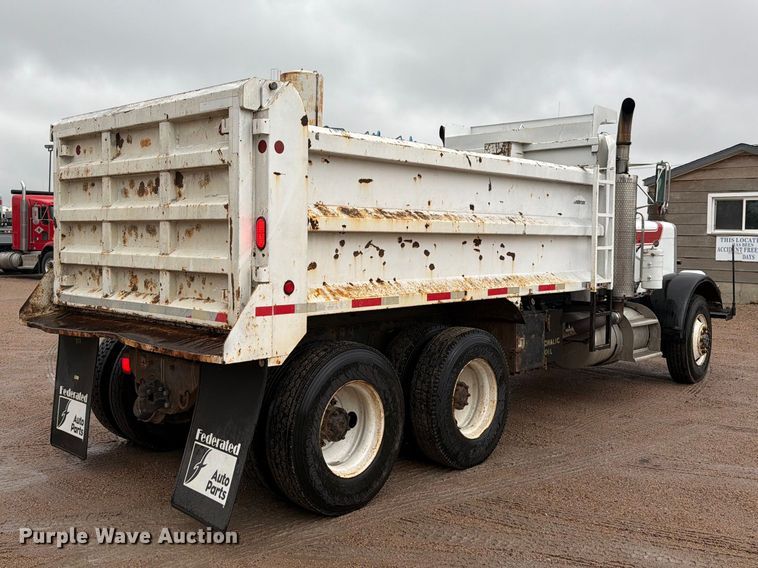 image for item EI7762 1980 Peterbilt 359 dump truck