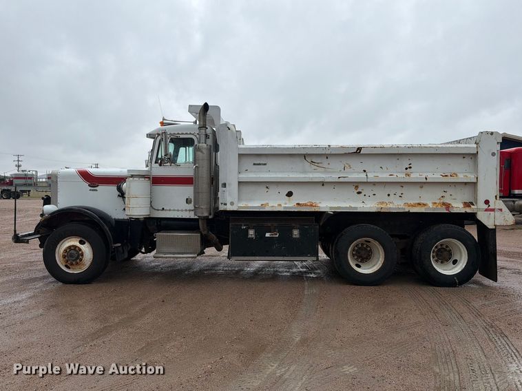 image for item EI7762 1980 Peterbilt 359 dump truck