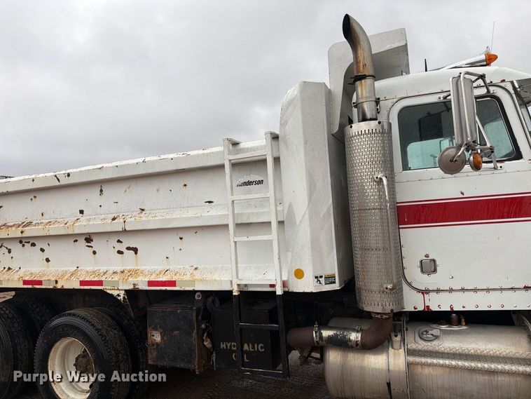 image for item EI7762 1980 Peterbilt 359 dump truck