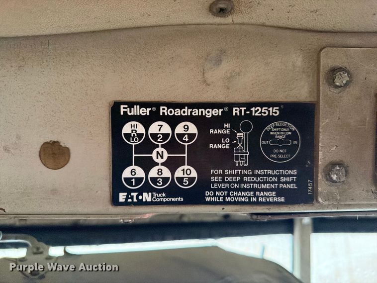 image for item EI7762 1980 Peterbilt 359 dump truck