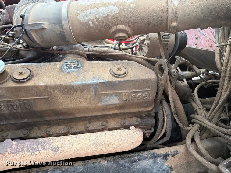 image for item EI7762 1980 Peterbilt 359 dump truck
