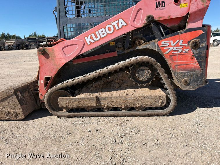 image for item EI7772 2014 Kubota SVL75-2 tracked skid steer loader