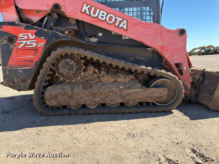 image for item EI7772 2014 Kubota SVL75-2 tracked skid steer loader
