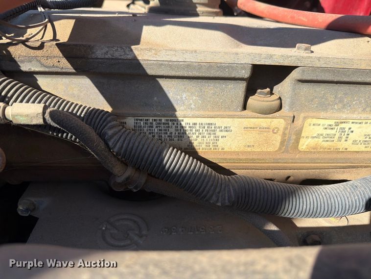 image for item EI7779 1996 Volvo WG dump truck