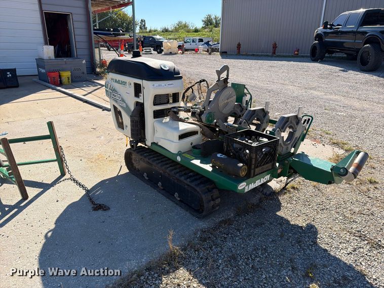 image for item EO8798 2019 McElroy TracStar Series 2 poly pipe fusion machine