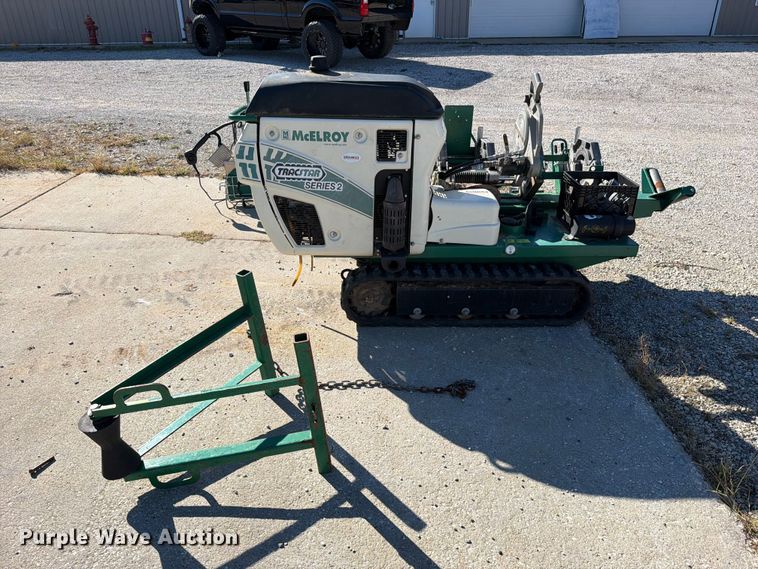 image for item EO8798 2019 McElroy TracStar Series 2 poly pipe fusion machine