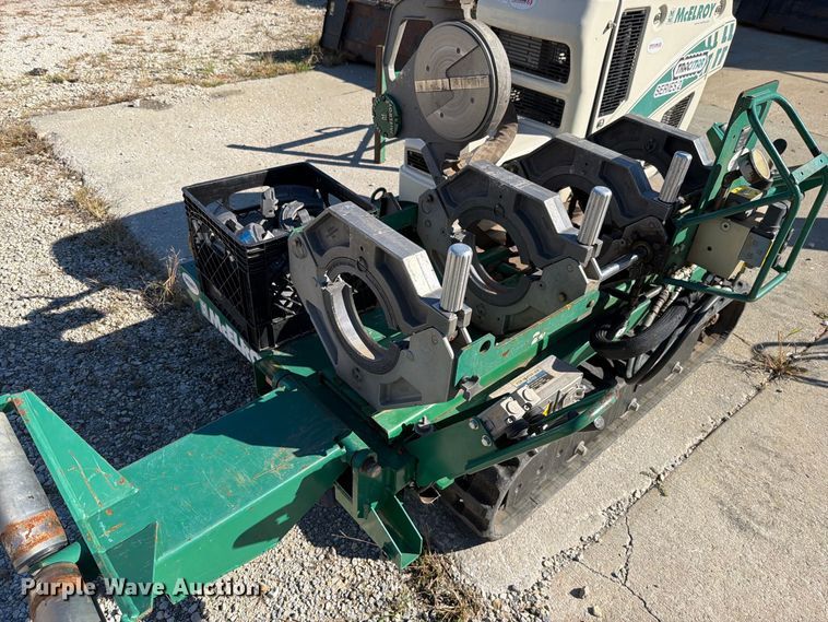 image for item EO8798 2019 McElroy TracStar Series 2 poly pipe fusion machine